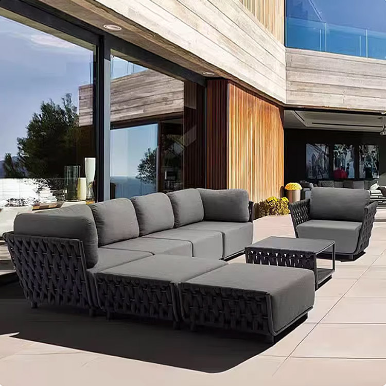Outdoor Furniture Luxury - # Роскошный модульный комплект садовой мебели