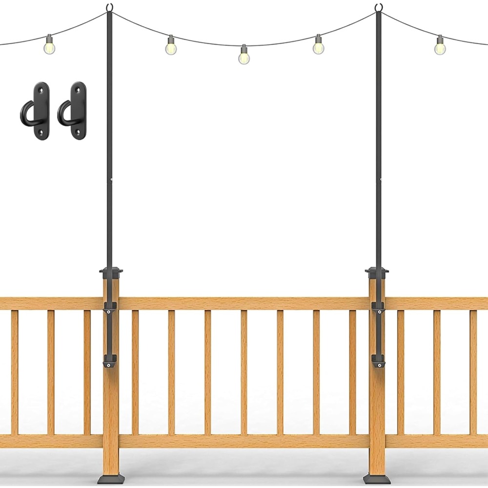 Outdoor Furniture In - 2-упаковка гирляндных светильников - столбы из