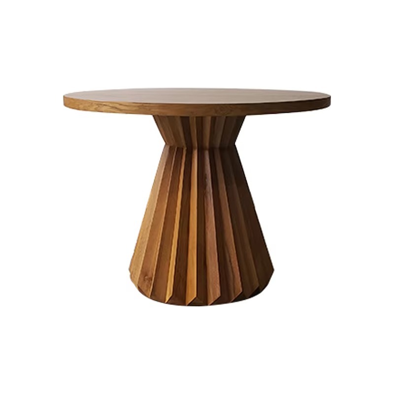 Outdoor Furniture Factory - Стол обеденный круглый из дуба для