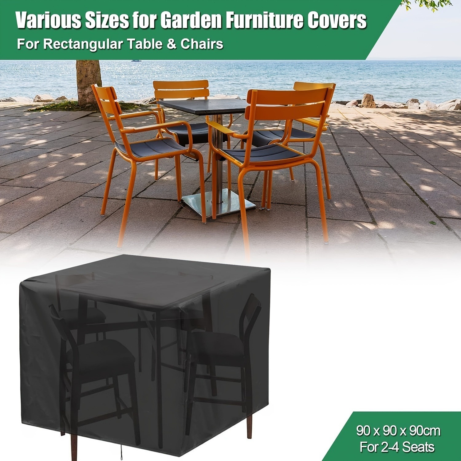 Outdoor Furniture Heavy Duty - Прочный чехол для садовой мебели 210D