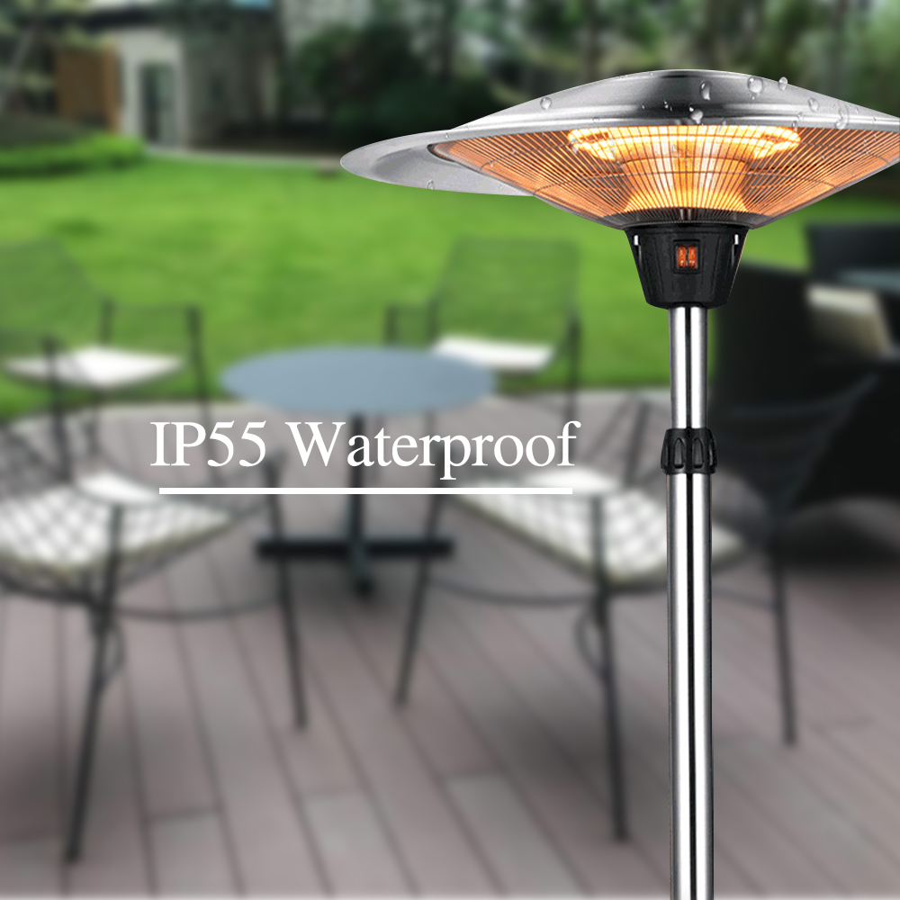 Patio Heater Standing - Встраиваемый электрический обогреватель для сада, патио
