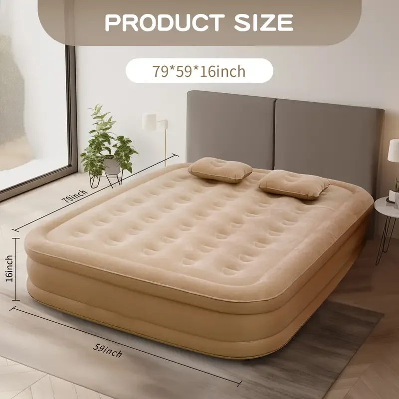 Outdoor Furniture Luxury - Надувной матрас для глэмпинга из ПВХ,
