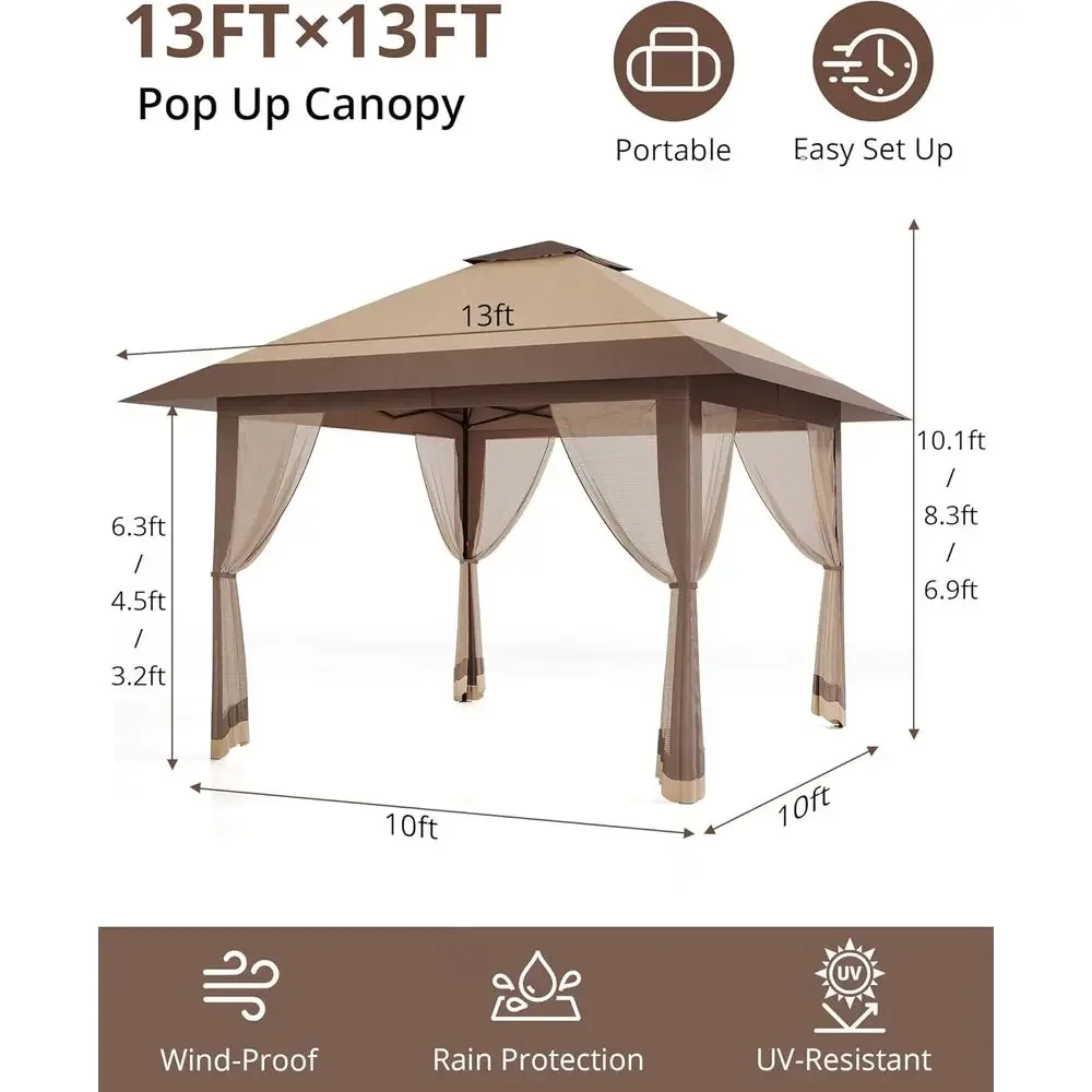 Уличная беседка 13x13 футов с  – обзор и цена Outdoor Furniture Gazebo