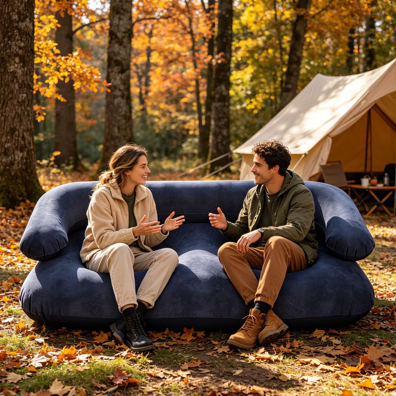 Надувной двухместный диван-кро – обзор и цена Outdoor Furniture Heavy Duty