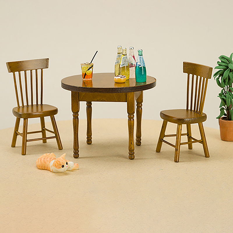 1/12 миниатюрный набор мебели  – обзор и цена Bistro Table Set