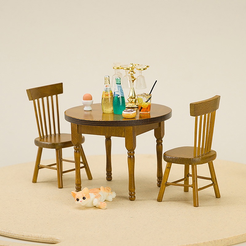 1/12 миниатюрный набор мебели  – обзор и цена Bistro Table Set