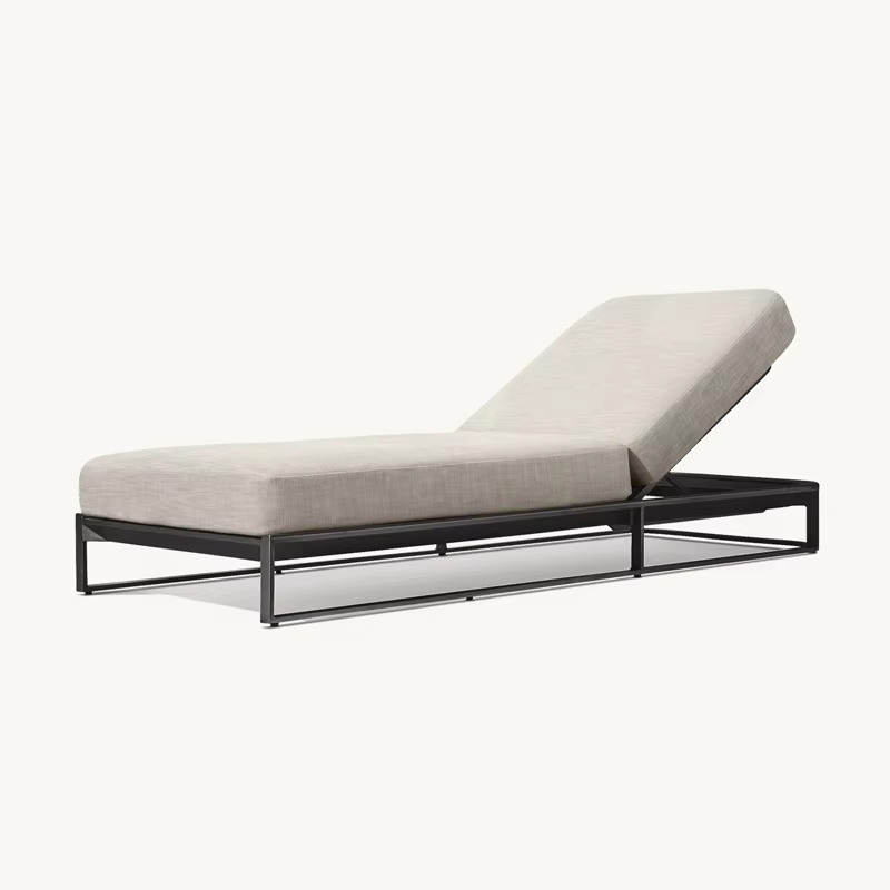Шезлонг-софа из алюминия для у – обзор и цена Outdoor Furniture Factory