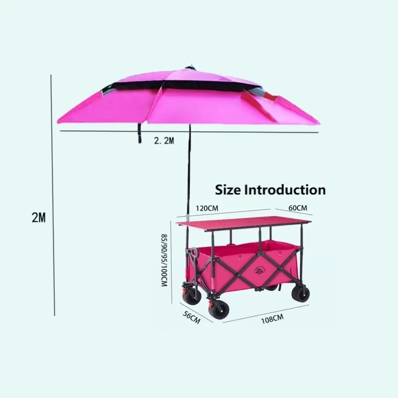 Складная тележка 420 л, высоко – обзор и цена Outdoor Furniture Heavy Duty